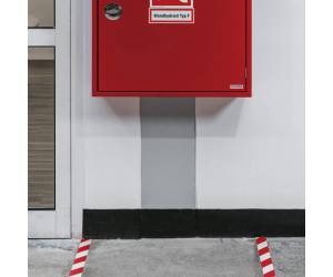 Nastro adesivo Duralinestrong 50,07,1726 permanente 5 cm x 30 mt rosso bianco - 22631 - 1