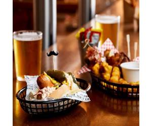 Cestino americano ovale in plastica 23,5 x 15 x 4,5 cm nero - 24339 - 1