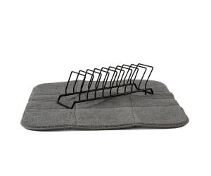 Tappetino scolapiatti con griglia in microfibra 9 posti - 24873 - 1