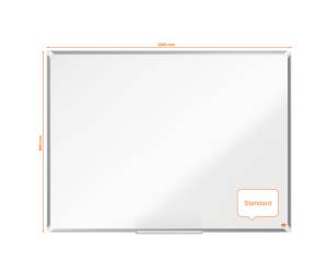 Lavagna bianca magnetica Premium Plus 90 x 120 cm - 23295 - 3