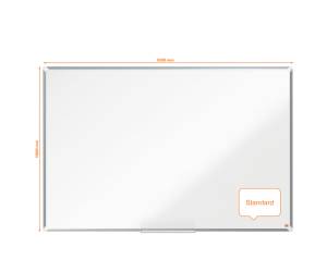 Lavagna bianca magnetica Premium Plus - 100 x 150 cm - Nobo - 1915158 - 5028252608305 - DMwebShop - 3