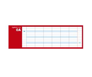 Ricambi didattici forati A4,40 fogli carta 100 gr rigo di 1a - 21310 - 1