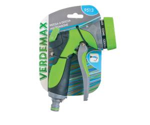 Pistola a doccia 7 getti alluminio - 25112 - 1