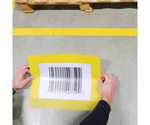 Segnaletica adesiva da terra finestra 40,1 x 31,4 cm - 23264 - 1