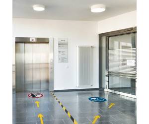 Nastro adesivo Duraline Strong 50,05,1043 rimovibile 5 cm x 15 mt giallo nero - 22656 - 3