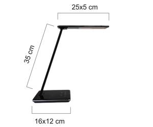 Lampada Linka a LED 6,4 W nero - 25465 - 1