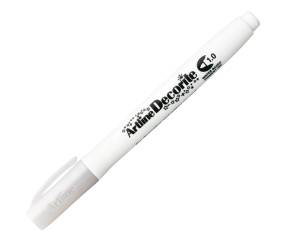 Marcatore Decorite punta tonda 1 mm bianco - 21000 - 1