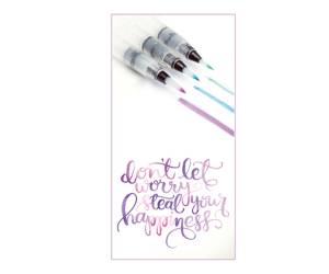 Pennello con serbatoio ricaricabile punta fine - 26487 - 1