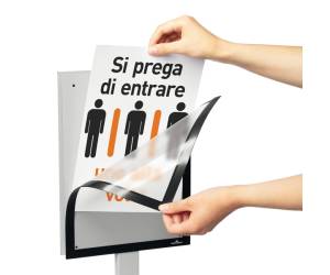 Espositore Info Stand Basic da pavimento - A4,26857 - 2