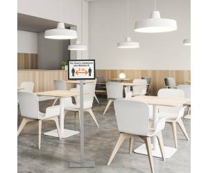 Espositore Info Stand Basic da pavimento - A4,26857 - 3