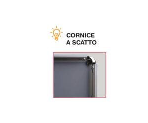 Cornice a scatto ST autoportante monofacciale 70 x 100 cm - 26908 - 1