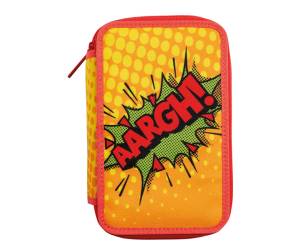 Astuccio 3 zip 13 x 20 x 7,5 cm colori e fantasie assortiti - 26290 - 1