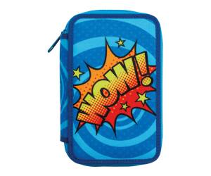 Astuccio 3 zip 13 x 20 x 7,5 cm colori e fantasie assortiti - 26290 - 2