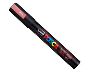 Gift Box c coperchio argento 18 marcatori Uni Posca PC5M punta media colori assortiti - 22355 - 5