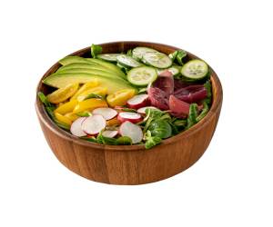 Insalatiera 25 x 9 cm legno di acacia - 27985 - 1