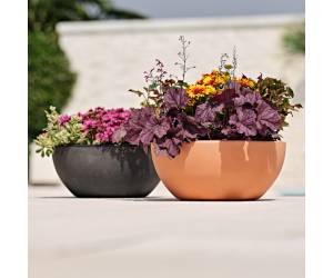 Vaso ciotola Era 25 lt PE antracite - 27538 - 1