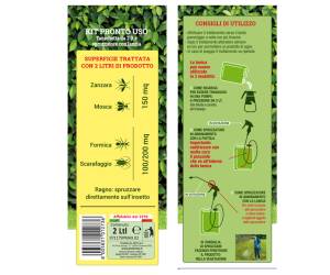 Kit insetticida antizanzare pronto all uso - 28026 - 2