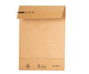 Sacchetti a fondo quadro E Green B4,25 x 35 x 5,10 cm carta kraft avana - 27554 - 1