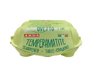 Temperamatite Ovetto 2 fori colori assortiti - 21850 - 1