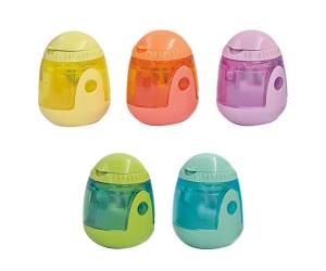 Temperamatite Ovetto 2 fori colori assortiti - 21850 - 3