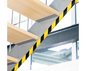 Profilo paracolpi E8 per spigoli giallo nero - 29039 - 3