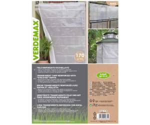 Telo occhiellato per coperture 3 x 3 mt PE rafia bianco - 29374 - 1