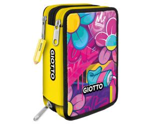 Astuccio 3 zip Young Street collection 19,5 x 7,5 x 12,9 cm PL fantasie assortite - 25181 - 3