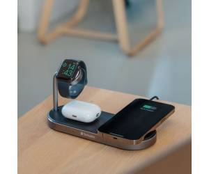 Supporto di ricarica wireless 3 in 1 WCS 03 Verbatim - 29067 - 1