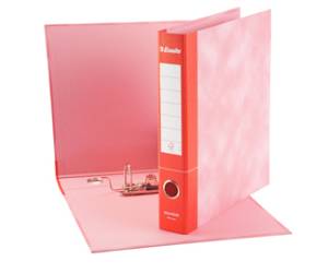 Registratore Essentials G74 - dorso 5 cm - protocollo - 23 x 33 cm - rosso - conf. 8 pezzi - Esselte - 390774160 - 8004157774168 - DMwebShop