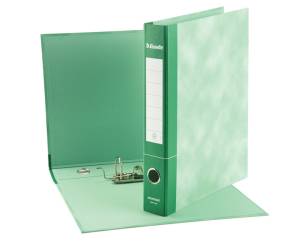 Registratore Essentials G74 - dorso 5 cm - protocollo - 23 x 33 cm - verde - conf. 8 pezzi - Esselte - 390774180 - 8004157774182 - DMwebShop