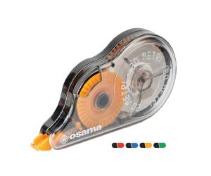 Correttore a nastro 20 Metri - 5 mm x 20 mt - involucro colori assortiti - Osama - OW 10148 - 8007404242212 - DMwebShop