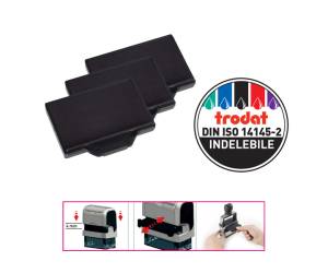 Tampone di ricambio 6/56 - nero - conf. 3 pezzi - Trodat - 1528 - 9008056015284 - DMwebShop