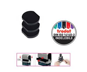 Tampone di ricambio 6,4630 nero - 1849