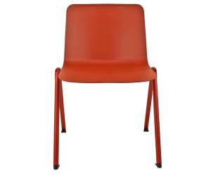 Seduta attesa Plus senza braccioli rosso - 24488 - 1