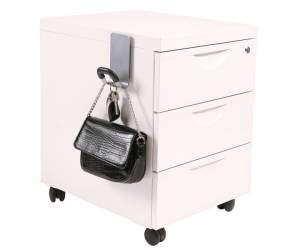 Appendiabiti magnetico 7,4 x 6,8 x 14,3 cm 1 posto acciaio - 23731 - 1