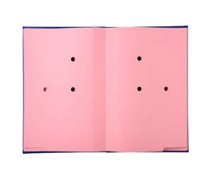 Libro firma 20 pagine 24 x 35 cm blu - 26133 - 1