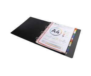 Separatore neutro a 12 tacche PP colori assortiti A4 Maxi - 26082 - 2