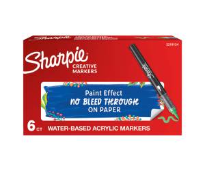 Marcatore acrilico punta pennello verde - 30409 - 1