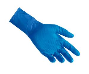 Guanti in nitrile N65 Plus senza polvere taglia XL blu - 30251 - 1