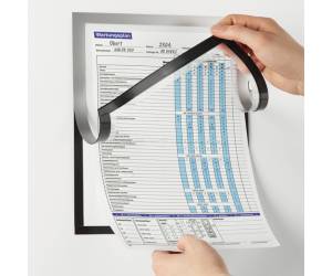 Cornice Duraframe magnetica A4,21 x 29,7 cm nero - 22709 - 1