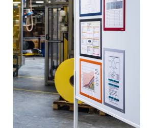 Cornice Duraframe Magnetic A4,21 x 29,7 cm arancio - 22705 - 1