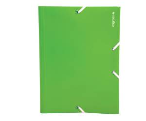 Cartella 3 lembi con elastico angolare A4 PP colori assortiti - 29620 - 1