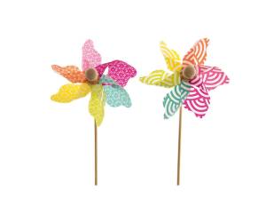 Bastoncini in legno colore naturale 40 cm x 4 mm - 21322 - 1