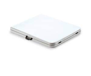 Tavolo Horeca pieghevole 74 x 76 x 183 cm HDPE bianco - 25044 - 1