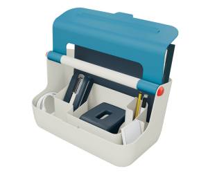 Cassetta portaoggetti Cosy con maniglia blu - 21989 - 1