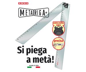Metariga pieghevole 60 cm - 26299 - 2