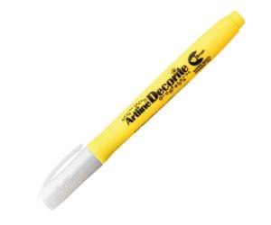 Marcatore Decorite punta pennello giallo - 21178 - 1