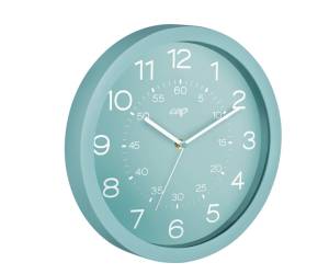 Orologio da parete Riviera Orion 820 Ri diametro 30 cm blu menta - 25515 - 1