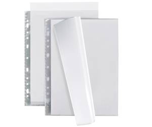 Portalistini Jolly 6 buste forate 22 x 30 cm PP trasparente liscio - 25283 - 1