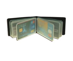 Portacard ad album 12 scomparti in PVC gommato - 24002 - 1